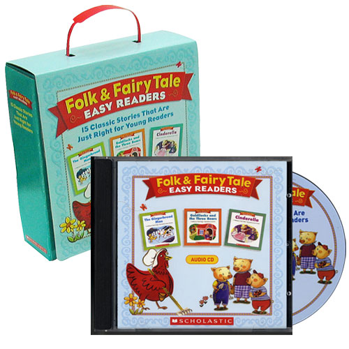 Folk & Fairy Tale Easy Readers (B+CD)