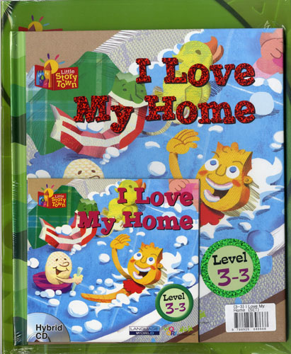 Little Story Town 3-3:I love my home (B+CD+W+Phonics) Set
