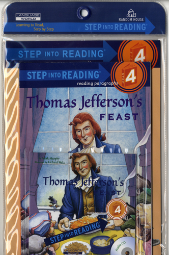 Step Into Reading 4 Thomas Jefferson´s Feast(B+CD+W)