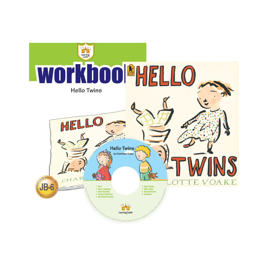 러닝캐슬 JB-06-Hello Twins (SB+WB+CD)