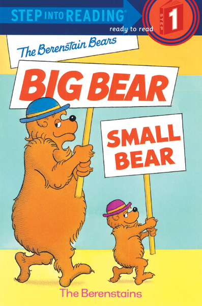 Step Into Reading 1 Big Bear Small Bear  대표이미지