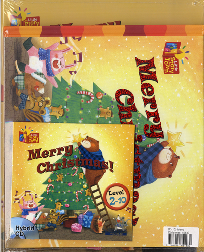 Little Story Town 2-10:Merry Christmas! (B+CD+W+Phonics) Set 