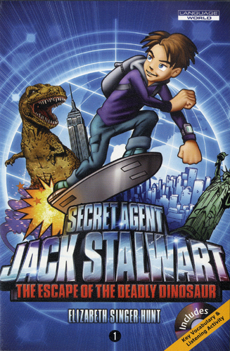Secret Agent Jack Stalwart #1:The Escape of the Deadly Dinosaur:USA (B+CD)