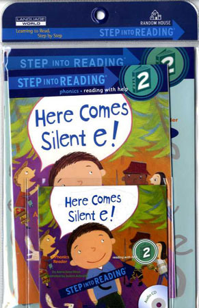 Step Into Reading 2 Here Comes Silent e! [ Book + Audio CD + Workbook ]