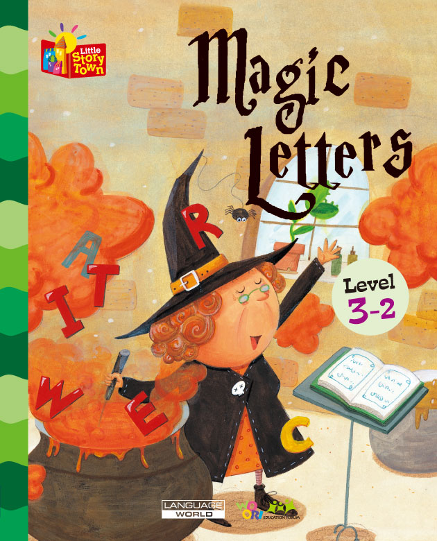 Little Story Town 3-2:Magic Letters (B+CD+W+Phonics) Set