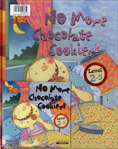 Little Story Town 2-5:No more chocolate cookies (B+CD+W+Phonics) Set