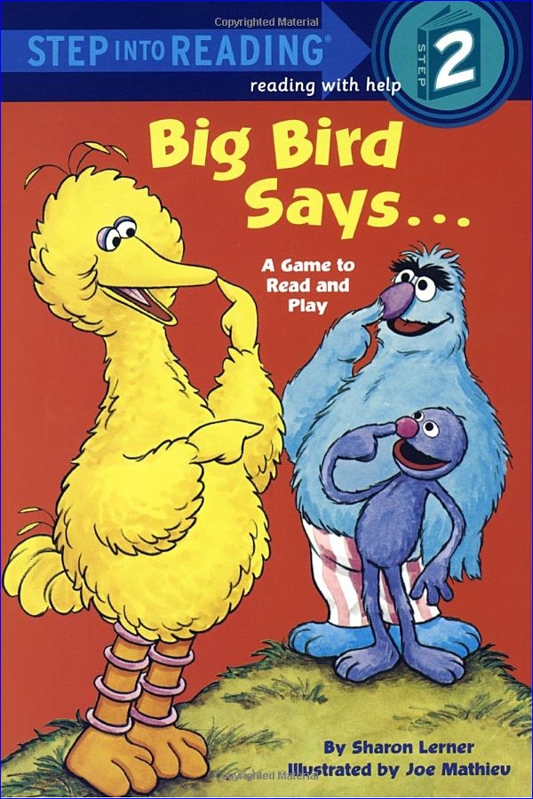 Step Into Reading 2 Big Bird Says