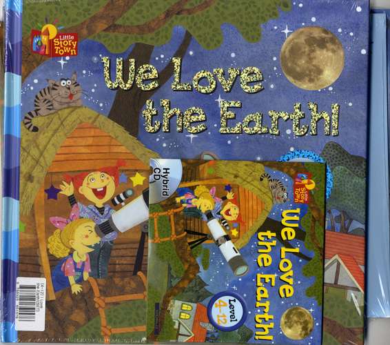 Little Story Town 4-12:We Love the Earth! (B+CD+W+Phonics) Set