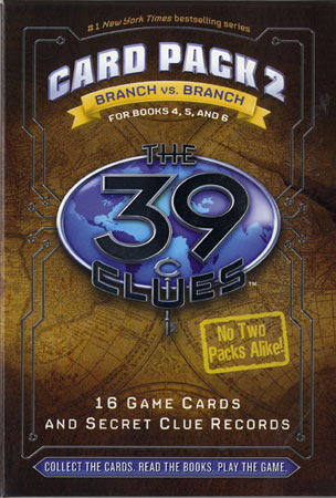 39 Clues CARD PACK For Books 4, 5, and 6 대표이미지