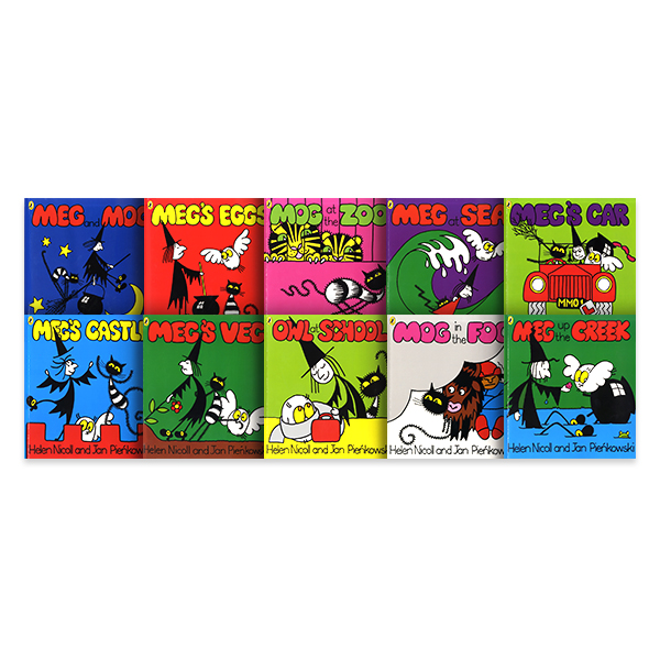 PE-Meg and Mog Collection - 10 Books (Collection)
