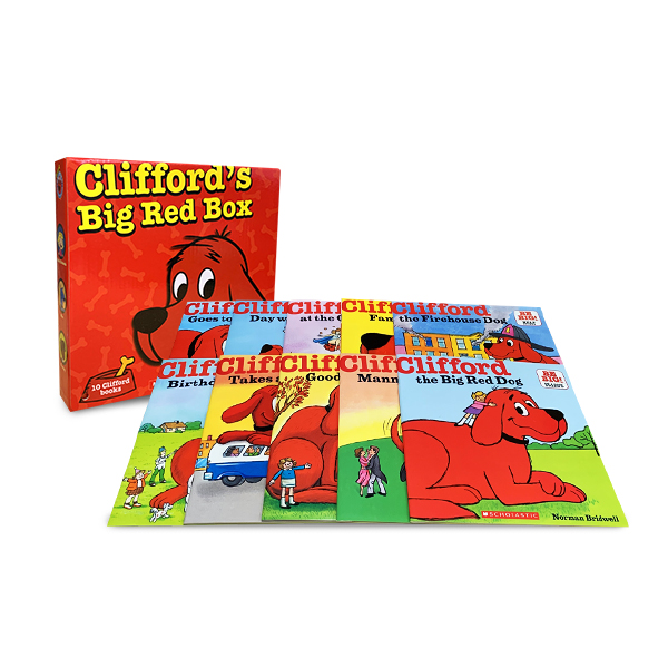 Clifford's Big Red Box Set (10 Paperbacks)