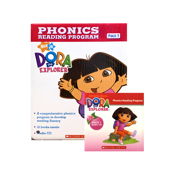 Dora The Explorer Phonics Fun Pack #1 with CD