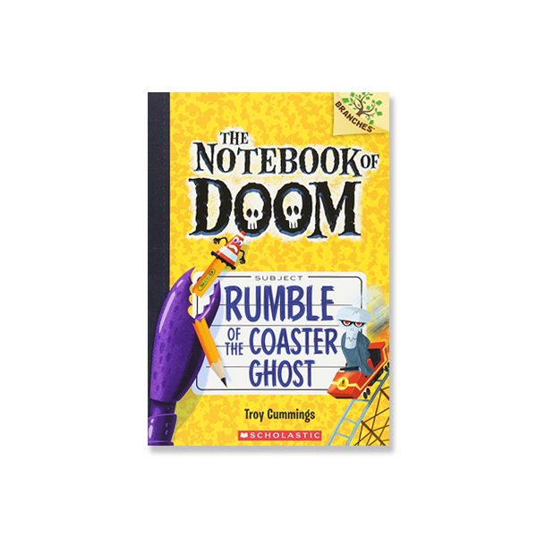 The Notebook of Doom #9:Rumble of the Coaster Ghost (A Branches Book)