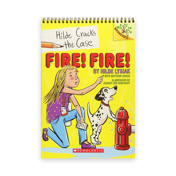 Hilde Cracks the Case #3:Fire! Fire! (A Branches Book) 대표이미지