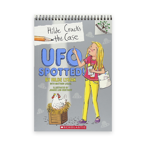 Hilde Cracks the Case #4:UFO Spotted! (A Branches Book) 대표이미지