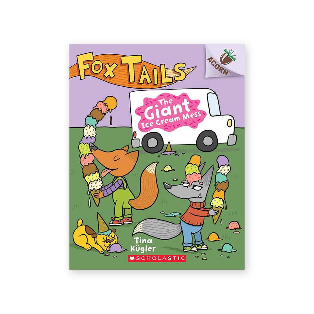 Fox Tails #3: The Giant Ice Cream Mess (An Acorn Book)