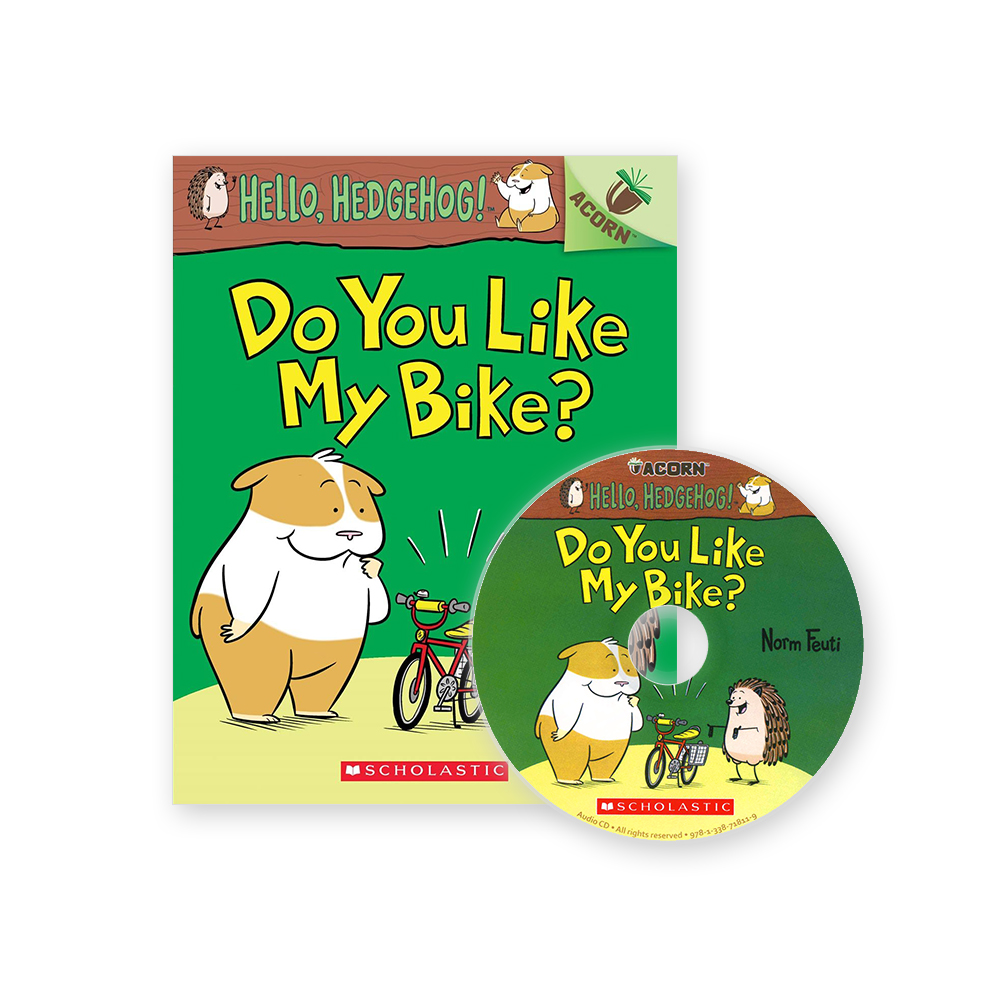 Thumnail : Hello, Hedgehog! #1: Do You Like My Bike? (CD & StoryPlus)