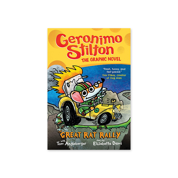 Geronimo Stilton Graphic Novel #3: The Great Rat Rally (H) 대표이미지