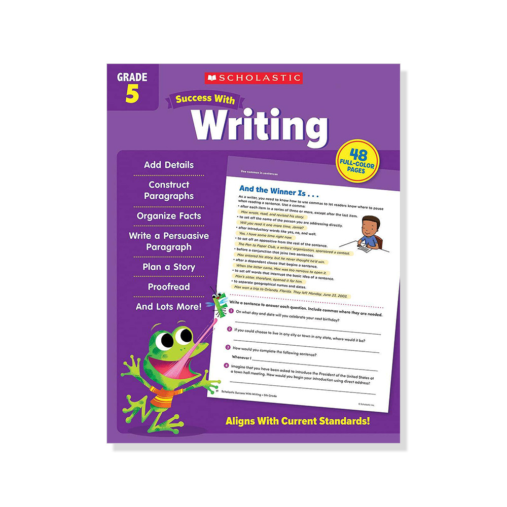 Success With Writing Grade 5 Workbook
