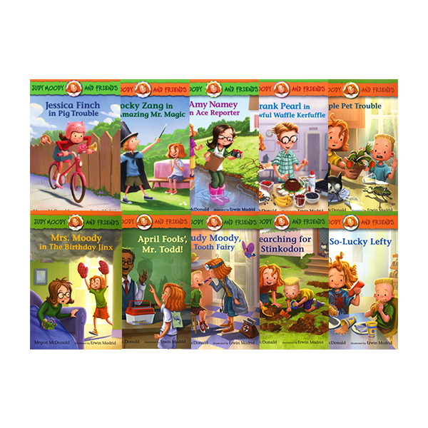 Judy Moody and Friends 10 Book shrink wrap Set