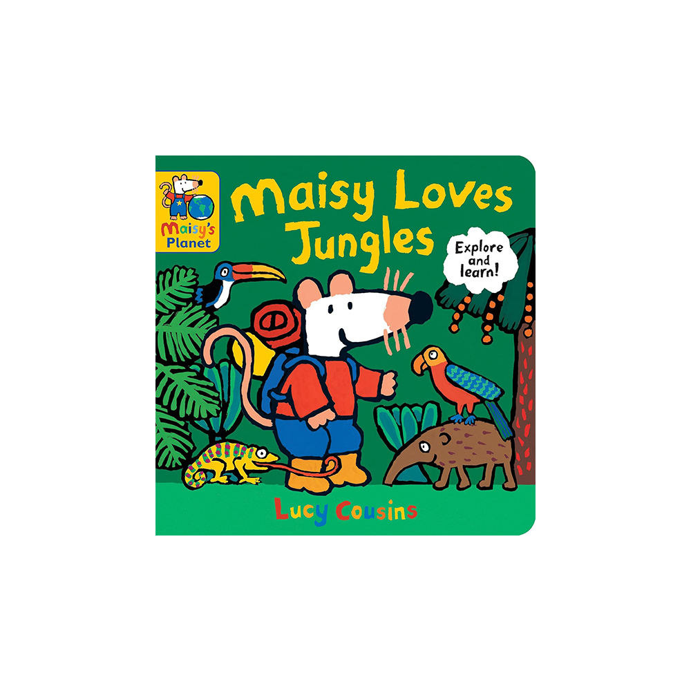 Maisy's Planet Book: Maisy Loves Jungles (Boardbook)