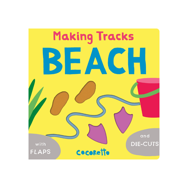 Making Tracks Beach (Board Book)