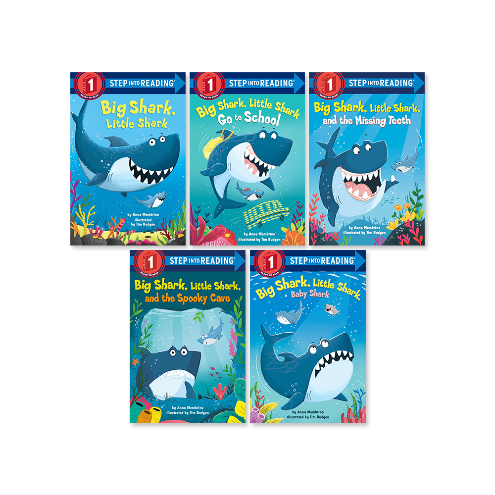 Step into Reading(Step1): Big Shark, Little Shark 5종 세트