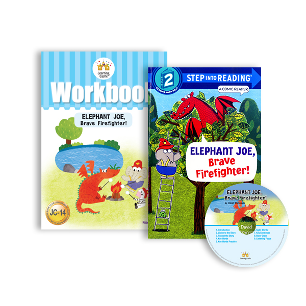 러닝캐슬 JC-14-Elephant Joe, Brave Firefighter! (SB+WB+CD)