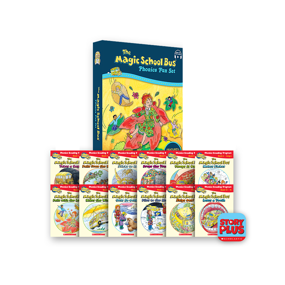 Magic School Bus Phonics Fun Set (with StoryPlus QR)