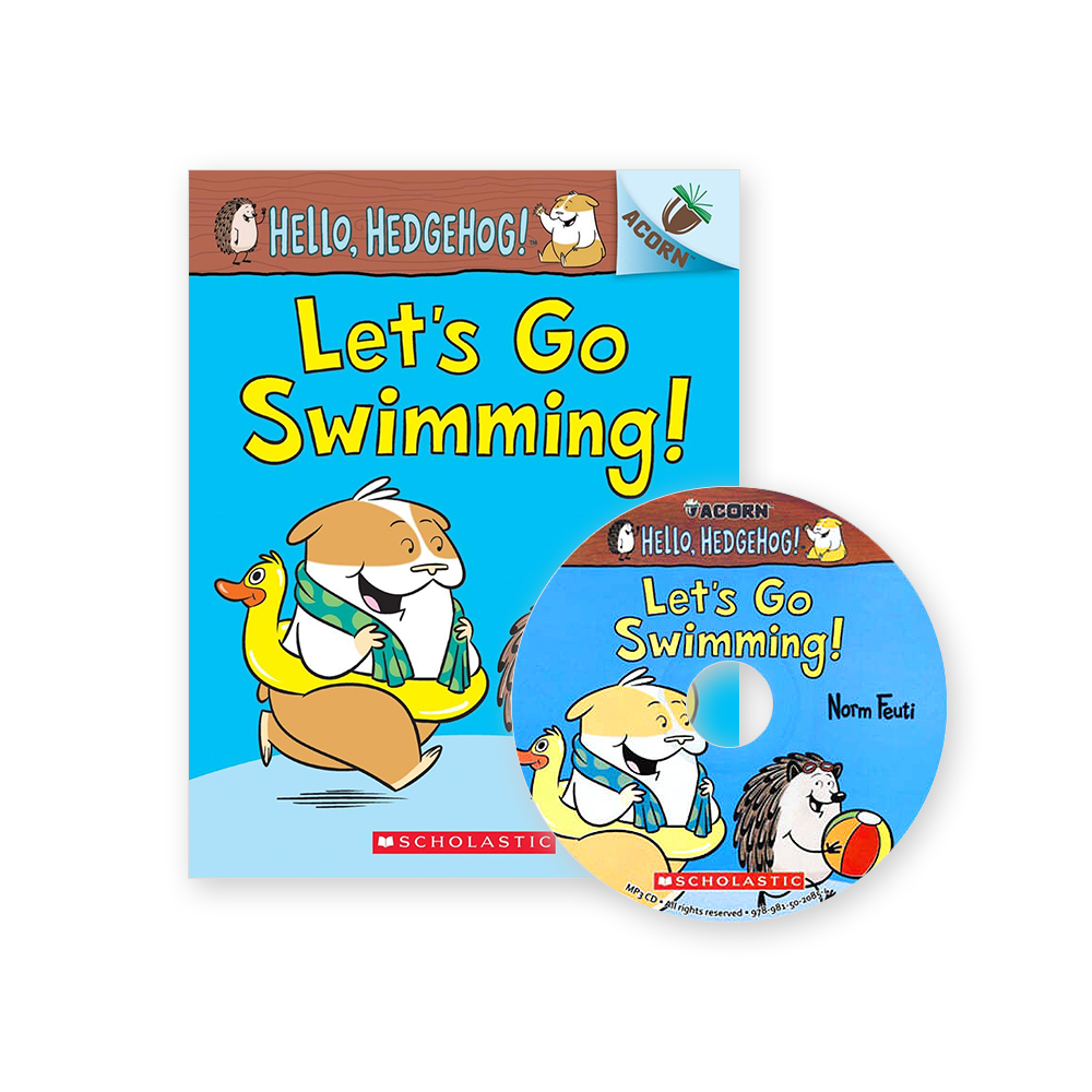 Hello, Hedgehog! #4: Let's Go Swimming! (CD & StoryPlus)