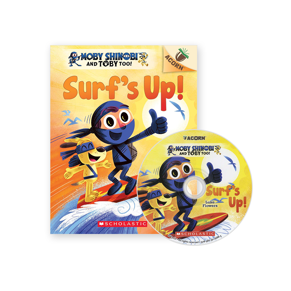 Moby Shinobi and Toby, Too! #1: Surf's Up! (CD & StoryPlus)