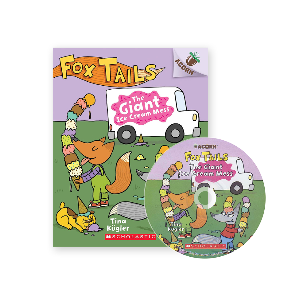 Fox Tails #3: The Giant Ice Cream Mess (CD & StoryPlus)