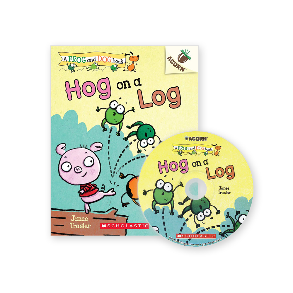 A Frog and Dog Book #3: Hog on a Log (CD & StoryPlus)