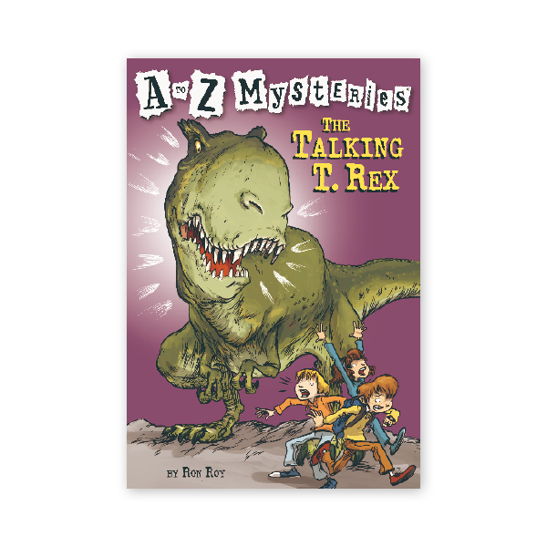 Thumnail : A to Z Mysteries #T : The Talking T.Rex
