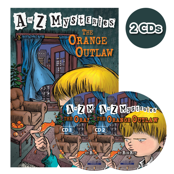Thumnail : A to Z Mysteries #O:The Orange Outlaw (B+2CDs)