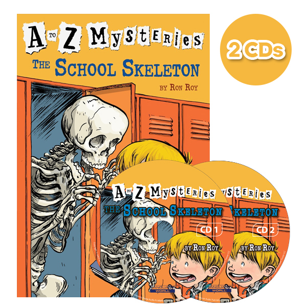 A to Z Mysteries #S:The School Skeleton (B+2CDs)