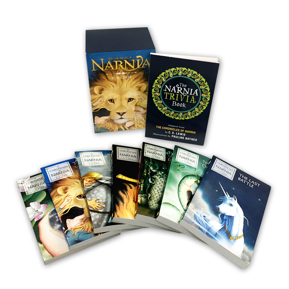 The Chronicles of Narnia 8-book box set (1~7+Trivia Book)
