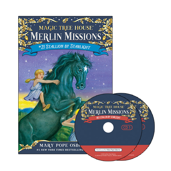 Magic Tree House Merlin Missions #21: Stallion by Starlight (PB+CD)