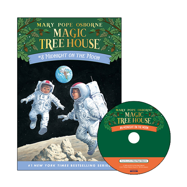 Magic Tree House #08:Midnight on the Moon (Book+CD)