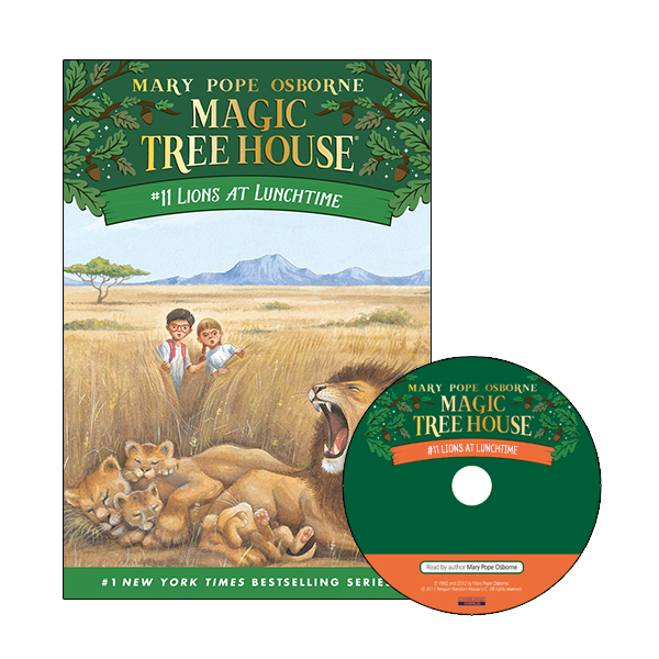 Magic Tree House #11:Lions at Lunchtime (Book+CD)