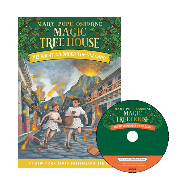 Magic Tree House #13:Vacation Under the Volcano (Book+CD)