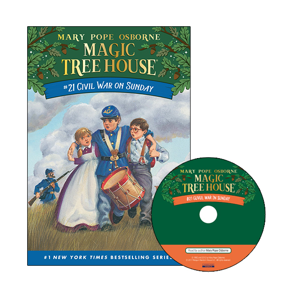 Magic Tree House #21:Civil War on Sunday (Book+CD)