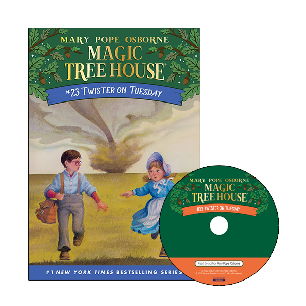 Magic Tree House #23:Twister on Tuesday (Book+CD)