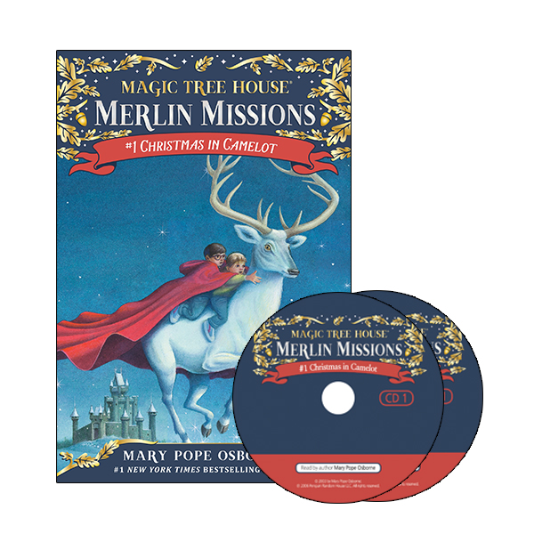 Magic Tree House Merlin Missions #1:Christmas in Camelot (PB+CD)