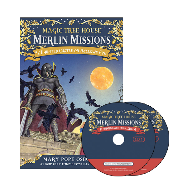 Magic Tree House Merlin Missions #2:Haunted Castle on Hallows Eve (PB+CD)