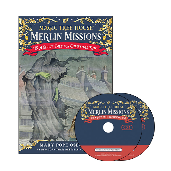 Magic Tree House Merlin Missions #16: A Ghost Tale for Christmas Time (PB+CD) 