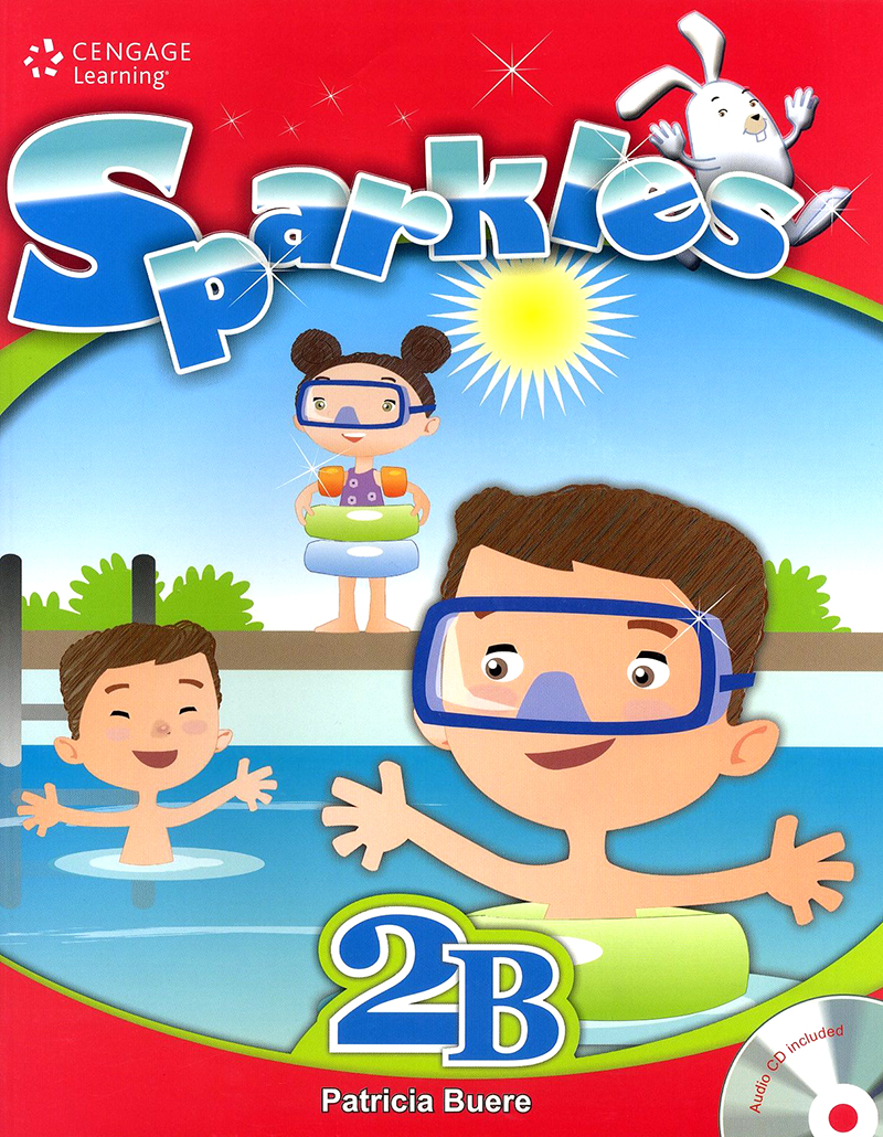 Sparkles student book with workbook and audio CD 2B