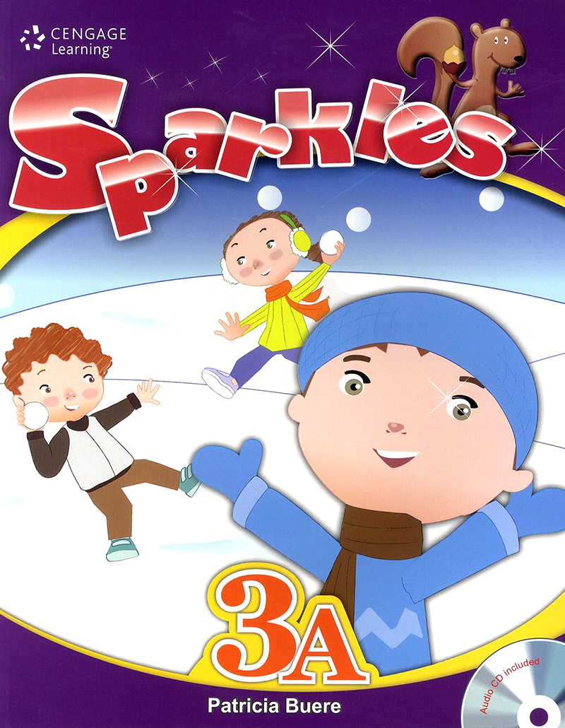 Sparkles student book with workbook and audio CD 3A