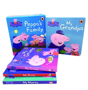 Peppa's Family (4 Board books)